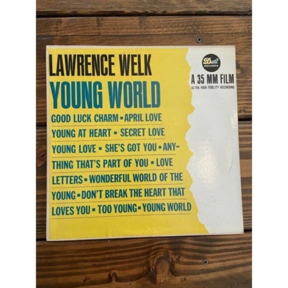 Lawrence Welk Young World Vinyl Record LP - Picture 1 of 2